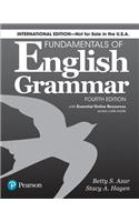 Fundamentals of English Grammar 4e Student Book with Essential Online Resources, International Edition