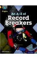 Project X Origins: Gold Book Band, Oxford Level 9: Head to Head: An A-Z of Record Breakers: (Project X Origins)