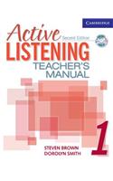 Active Listening 1 Teacher's Manual with Audio CD