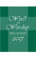 Word and Worship Desk Calendar 2017