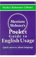 Merriam-Webster's Pocket Guide to English Usage