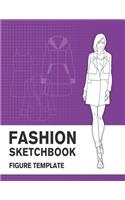 Fashion Sketchbook Figure Template