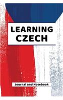 Learning Czech Journal and Notebook