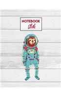 Sloth Notebook