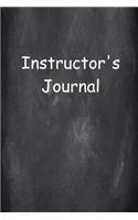 Instructor's Journal Lined Journal Pages: Graduation Theme Back To School Progress Journals Notebooks Diaries (Notebook, Diary, Blank Book)