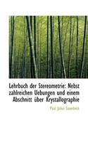 Lehrbuch Der Stereometrie