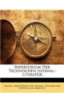 Repertorium Der Technischen Journal-Literatur