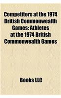 Competitors at the 1974 British Commonwealth Games