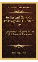 Studies and Notes on Philology and Literature V9