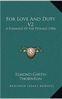 For Love and Duty V2