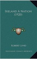 Ireland a Nation (1920)