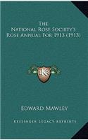 The National Rose Society's Rose Annual For 1913 (1913)