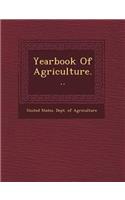 Yearbook of Agriculture...