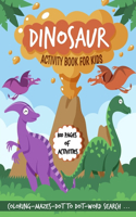 Dinosaur activity book for kids