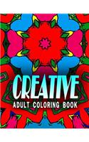 CREATIVE ADULT COLORING BOOK - Vol.4: coloring books for