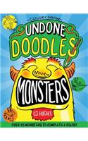 Color & Draw - Undone Doodles - Monsters