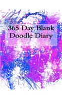 365 Day Blank Doodle Diary