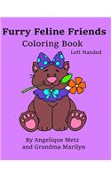 Furry Feline Friends Coloring Book
