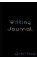 Writing Journal Lined Pages: Blank Journal Notebook To Write In