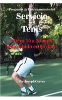 Programa de Entrenamiento del Servicio en el Tenis