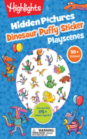 Dinosaur Puffy Sticker Playscenes: (Puffy Sticker Playscene)