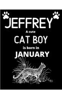 JEFFREY a cute cat boy is born in January
