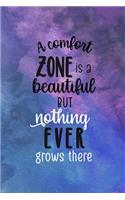 A Comfort Zone Is A Beautiful Place But Nothing Ever Grows There