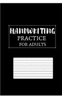 Handwriting Practice For Adults