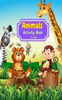 Animals Activity Book for Kids