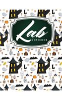Lab Notebook: Lab Notebook Biology, Laboratory Notebook Lined, Lab Notebook Graph Rule, Biology Lab Notebook, Cute Halloween Cover(22 Lab Notebooks)