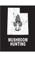 Mushroom Hunting: Utah Morel Mushroom Hunting Journal Custom 8.5x11 200 Pages College Ruled