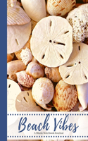 Sand Dollars, Seashells & Beach Vibes Blank Notebook Journal