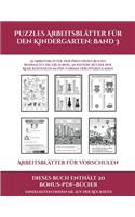 Arbeitsblätter für Vorschulen (Puzzles Arbeitsblätter für den Kindergarten: Band 3): 50 Arbeitsblätter. Der Preis dieses Buches beinhaltet die Erlaubnis, 20 weitere Bücher der Reihe kostenlos im PDF-Format herunterzuladen