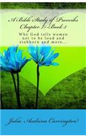 A Bible Study of Proverbs Chapter 7--Book 3
