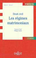 Les regimes matrimoniaux
