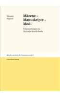 Mazene - Manuskripte - Modi