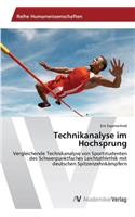 Technikanalyse im Hochsprung