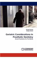 Geriatric Considerations in Prosthetic Dentistry