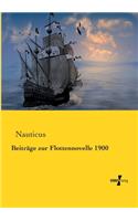 Beiträge zur Flottennovelle 1900