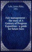 Fair management