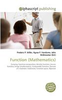 Function (Mathematics): (English)