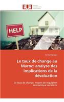 Le Taux de Change Au Maroc