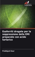 Esaferriti drogate per la soppressione delle EMI preparate con acido tartarico