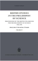 Proceedings of the Boston Colloquium for the Philosophy of Science 1966/1968