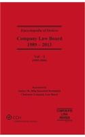 Encyclopedia of Order - Company Law Board 1989 - 2013: (Vol. 5 Set)