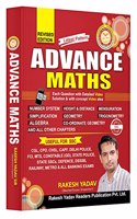 Rakesh Yadav ADVANCE MATHEMATICS ENGLISH MEDIUM Competitive Exam Book SSC CGL CPO Constable CHSL Stenographer MTSSTATE PCS,UGC-NET,SSC CGL,CPO,CHSL, Railway & Other one day Exam