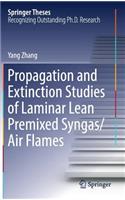 Propagation and Extinction Studies of Laminar Lean Premixed Syngas/Air Flames