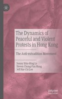 Dynamics of Peaceful and Violent Protests in Hong Kong