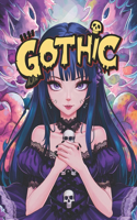 Gothic Anime Coloring Book for Adults