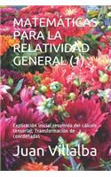 Matemáticas Para La Relatividad General (1)